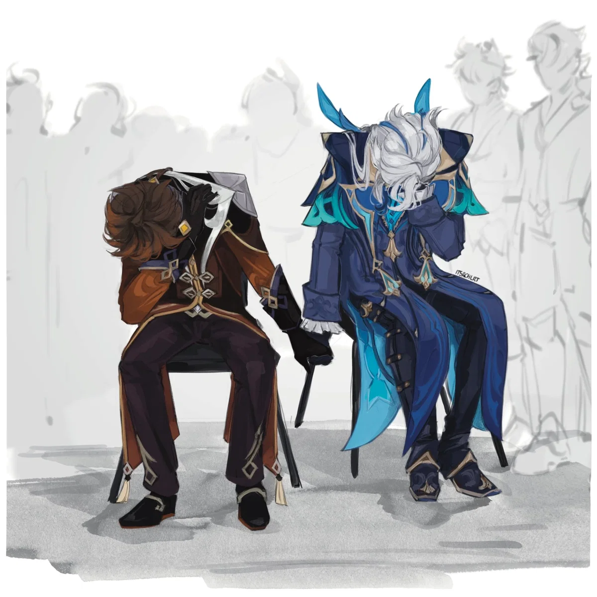 Neuvillette & Zhongli