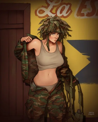 Panamanian Sniper Gal