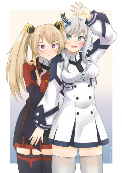 Sasha Necron and Misha Necron