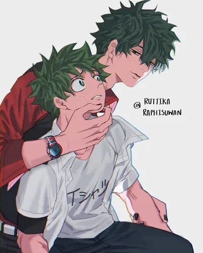 Villain and Hero Izuku
