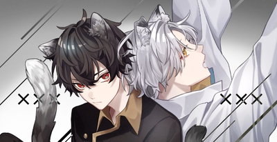 Two yandere catboys 