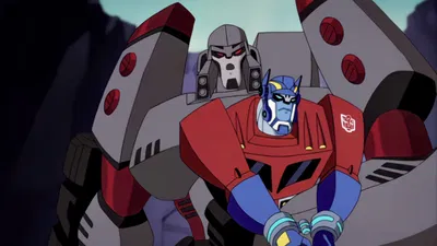 TFA Optimus and Megatron