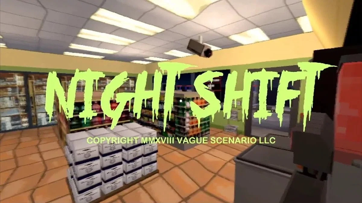 Working night shift at a gas station
