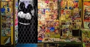 Life as a manga store worker (but something is off)