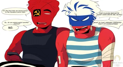 USSR and Russia <3 || ch/countryhumans
