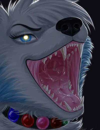 Ozi the hungry wolf