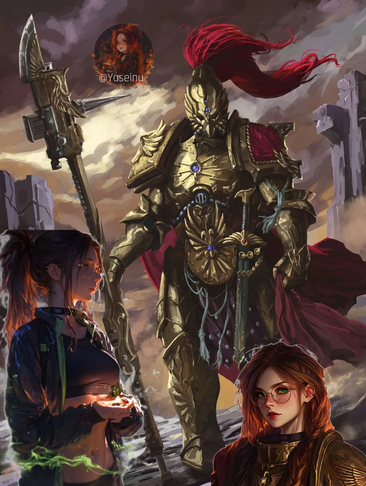 Adeptus Custode Shield-Captain Kara