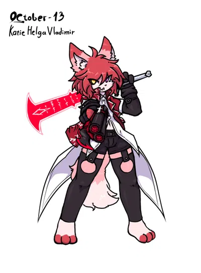 Katie Helga Vladmir - the cold hunter of s.c.o.r.p.