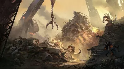 Fantasy junkyard rpg