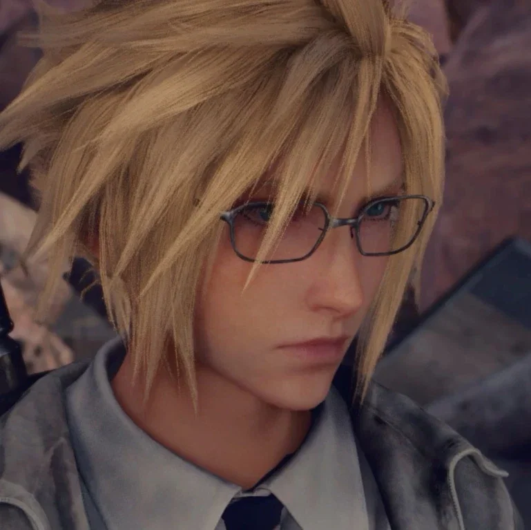 Cloud Strife ♡ College AU