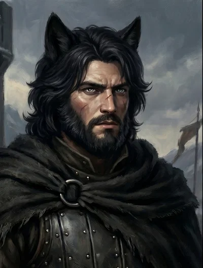 The Black Wolf of Kharvok