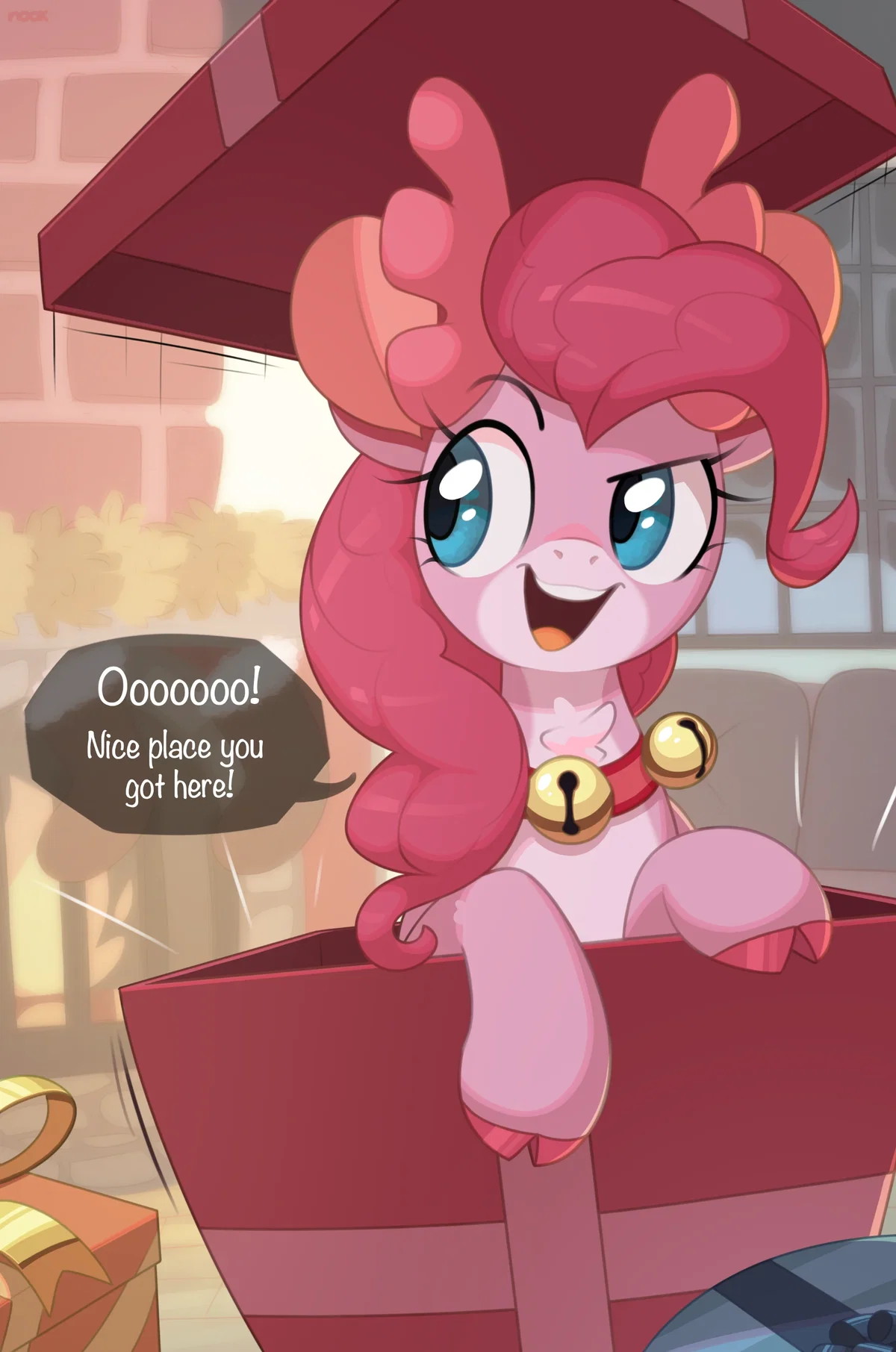 Pinkie Pie (Reindeerified)