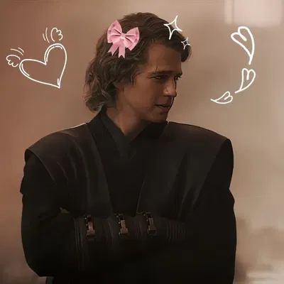 Anakin Skywalker | My Wife Will Get Upset If She Sees You Touching Me Like That
