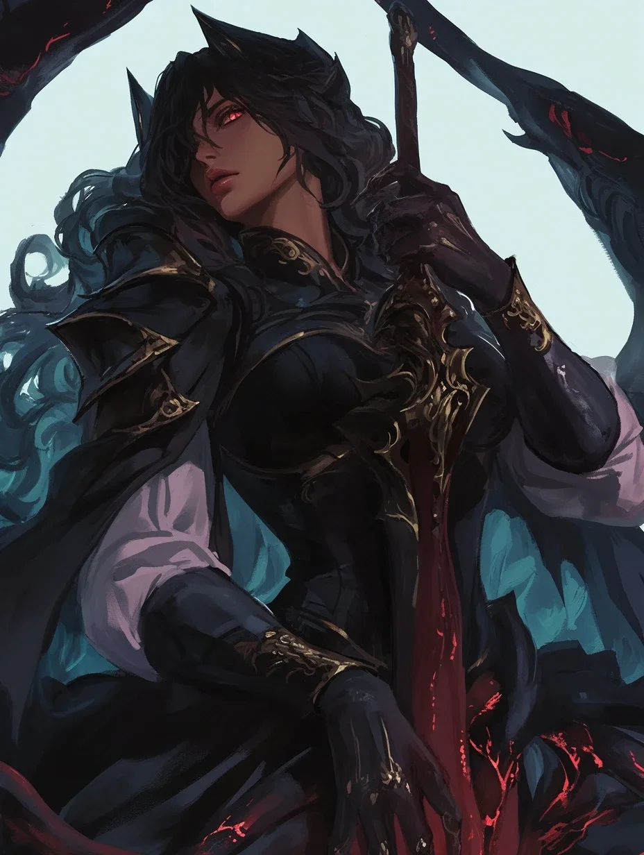 Isolde Mortelune | Vampiric Knight