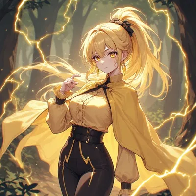 Mia Marirune - The Lightning Sorceress