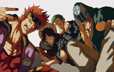 Supernova Trio Crew - Southern Living - One Piece AU