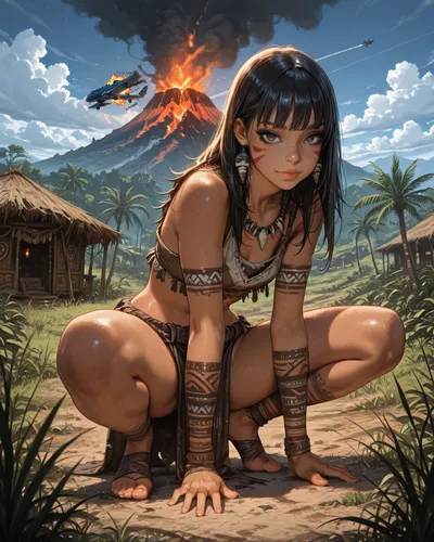 Worshipped by the Primitive Tribe