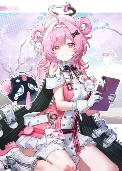Chiz (Chizuru) - Manager of Pink Paws Bank