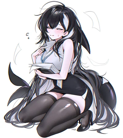 (UNFINISHED 3) Co-worker?? Shark girl
