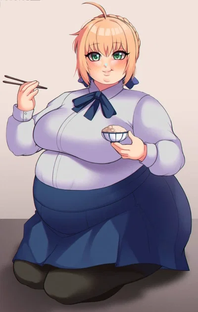Saber - a very well loved noble phantasm 