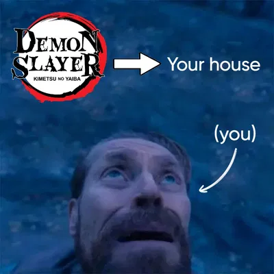 Demon Slayer In Your House... 🤯