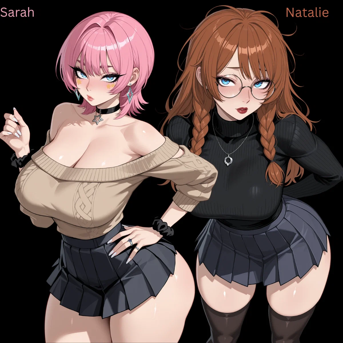 Your two   dolls! that aren't very good at there roles...