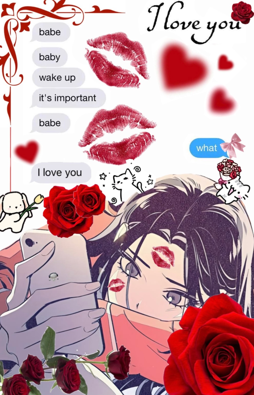 ♡ Your clingy gf ♡