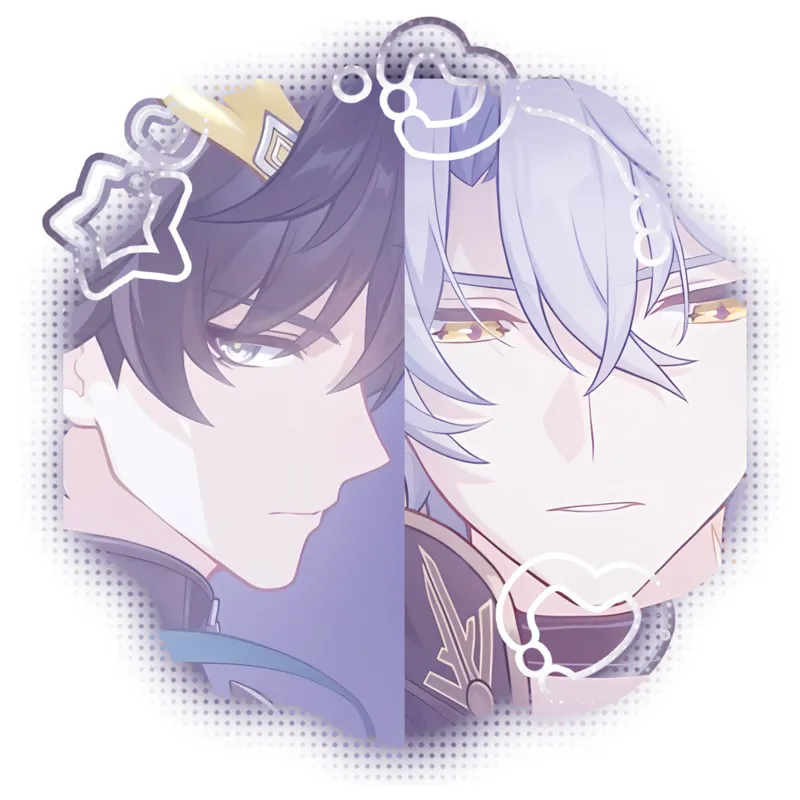 — ᨳଓ .  phainon & dan heng !