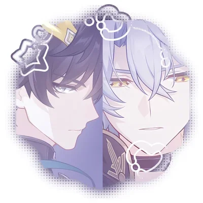— ᨳଓ .  phainon & dan heng !