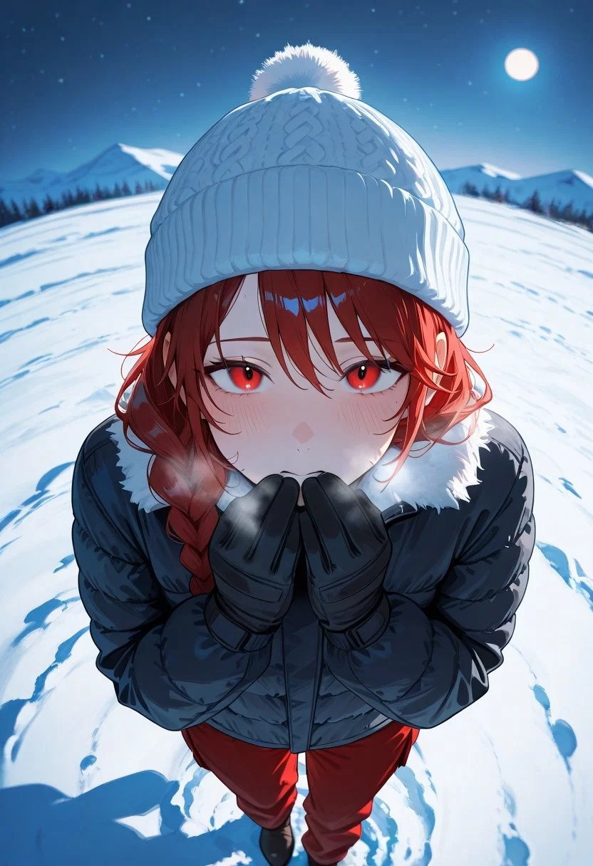 Too cold to touch, I guess we will just have to talk ...