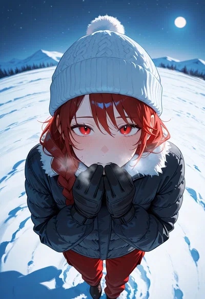 Too cold to touch, I guess we will just have to talk ...