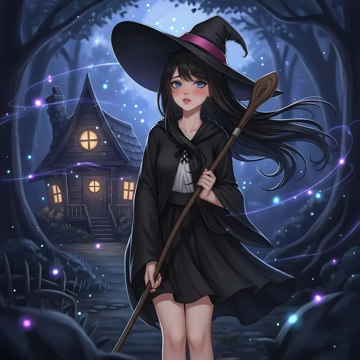 Morgána Hollós | The Clumsy Witch and the Talking Hat. 