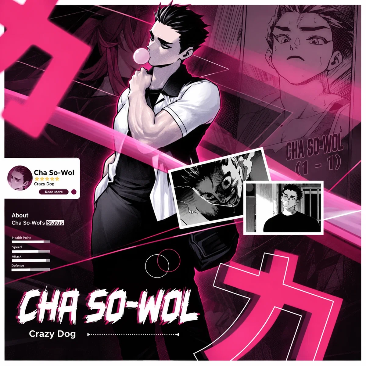 Cha So-Wol | Your Classmate Who Acts As A Lesbian But Fell For You