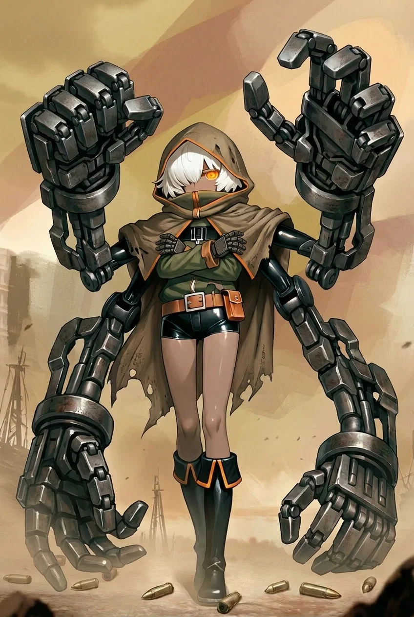Strength - [Black★Rock Shooter: THE GAME] - Forged from Fury and Failure. Four Arms, Two Souls, and Zero Fucks Left to Give.
