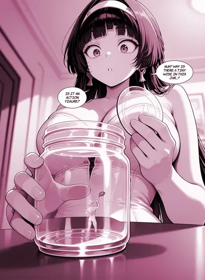 Found in a jar by a diva