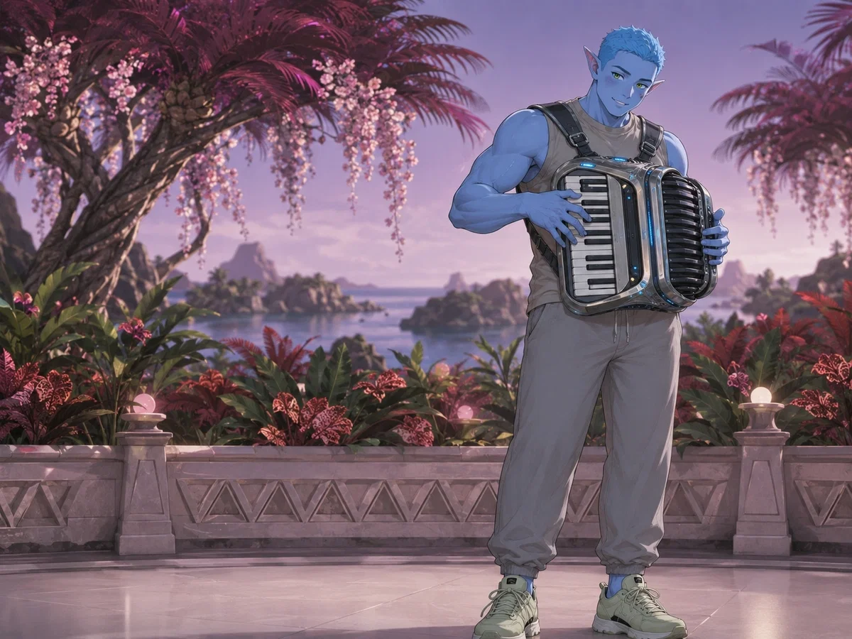 VR2 | Chubby Alien Musician | Sweetheart x Any
