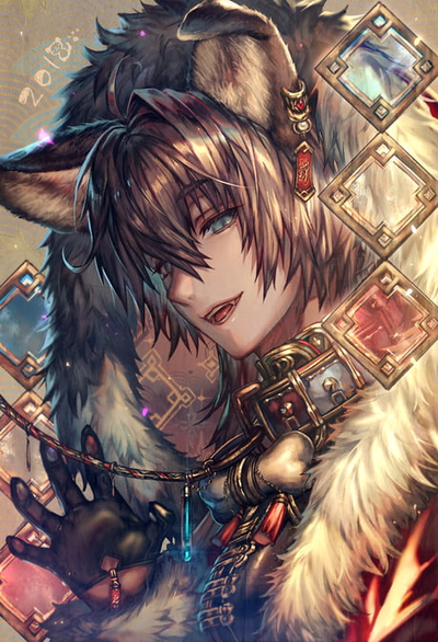 Lustful dog boy