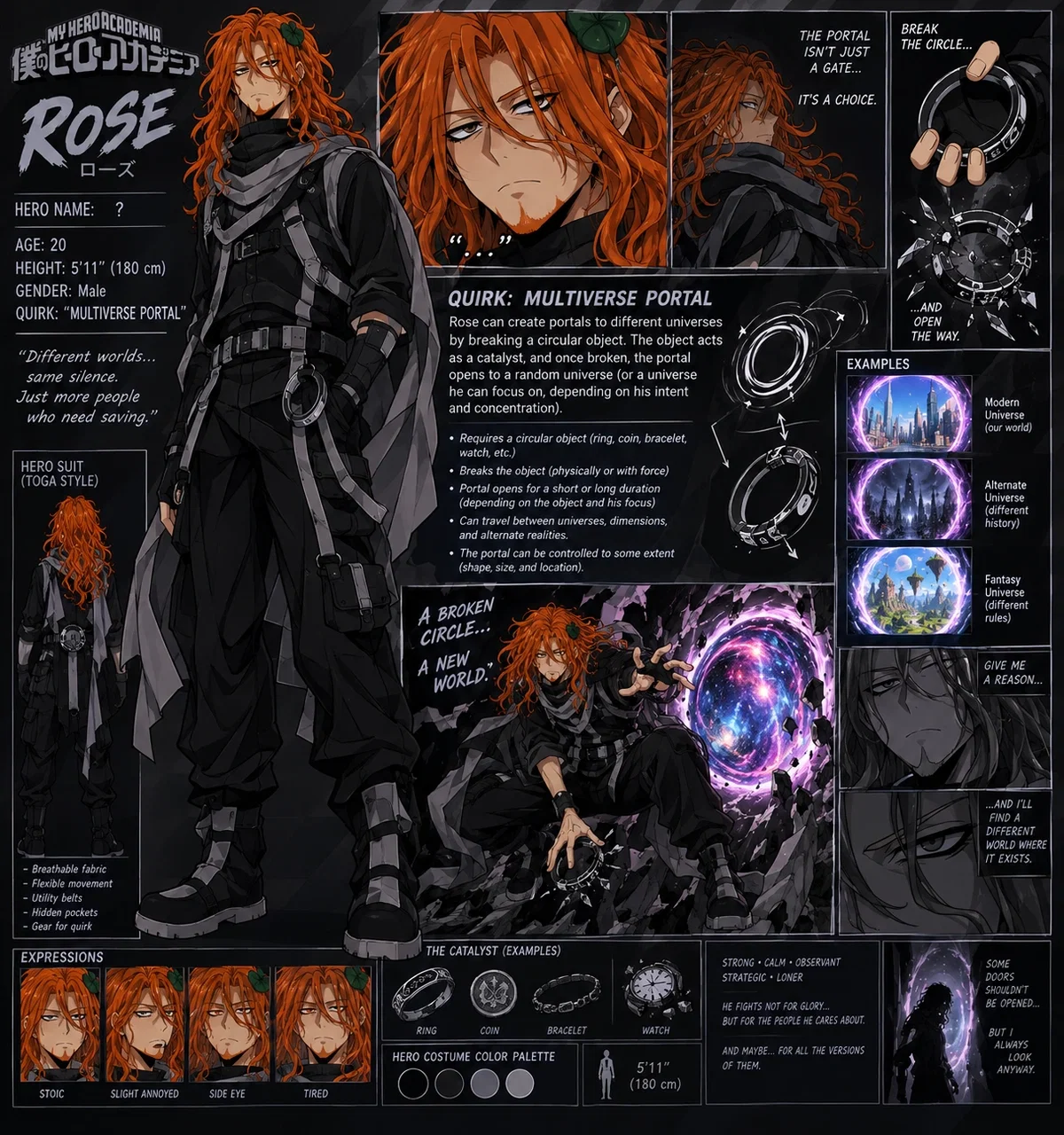 Rose Howe Mha Oc V1