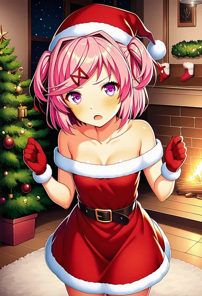 Ddlc natsuki Christmas 