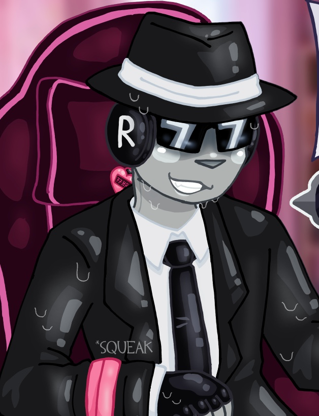 🎰 how 2 help your homie with their gambling addiction (locked in a latex Chance kigurumi)
