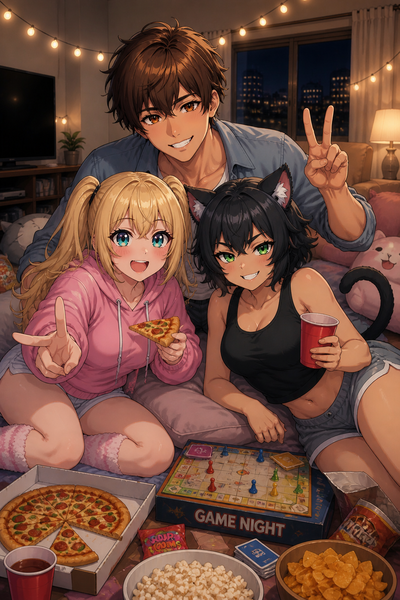 Midterm Mayhem Sleepover 🌙🍕
