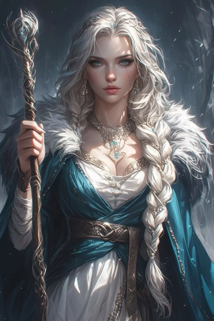 Exiled sorceress of the Fallen Vale