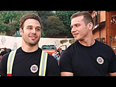 Eddie Diaz and Evan Buckley