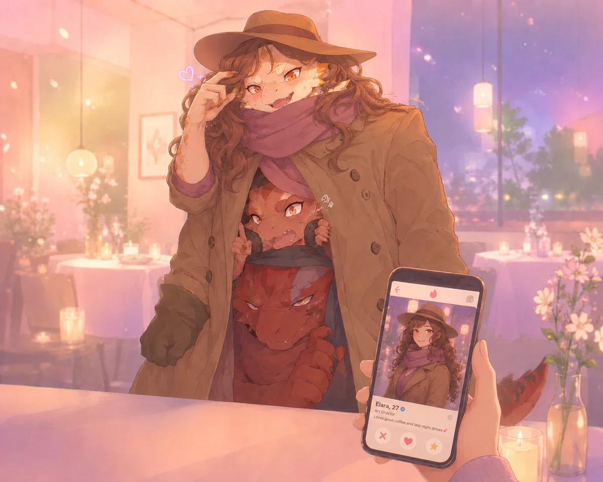 You Got Catfished By Your Date, 3 Kobolds In A Trench Coat 