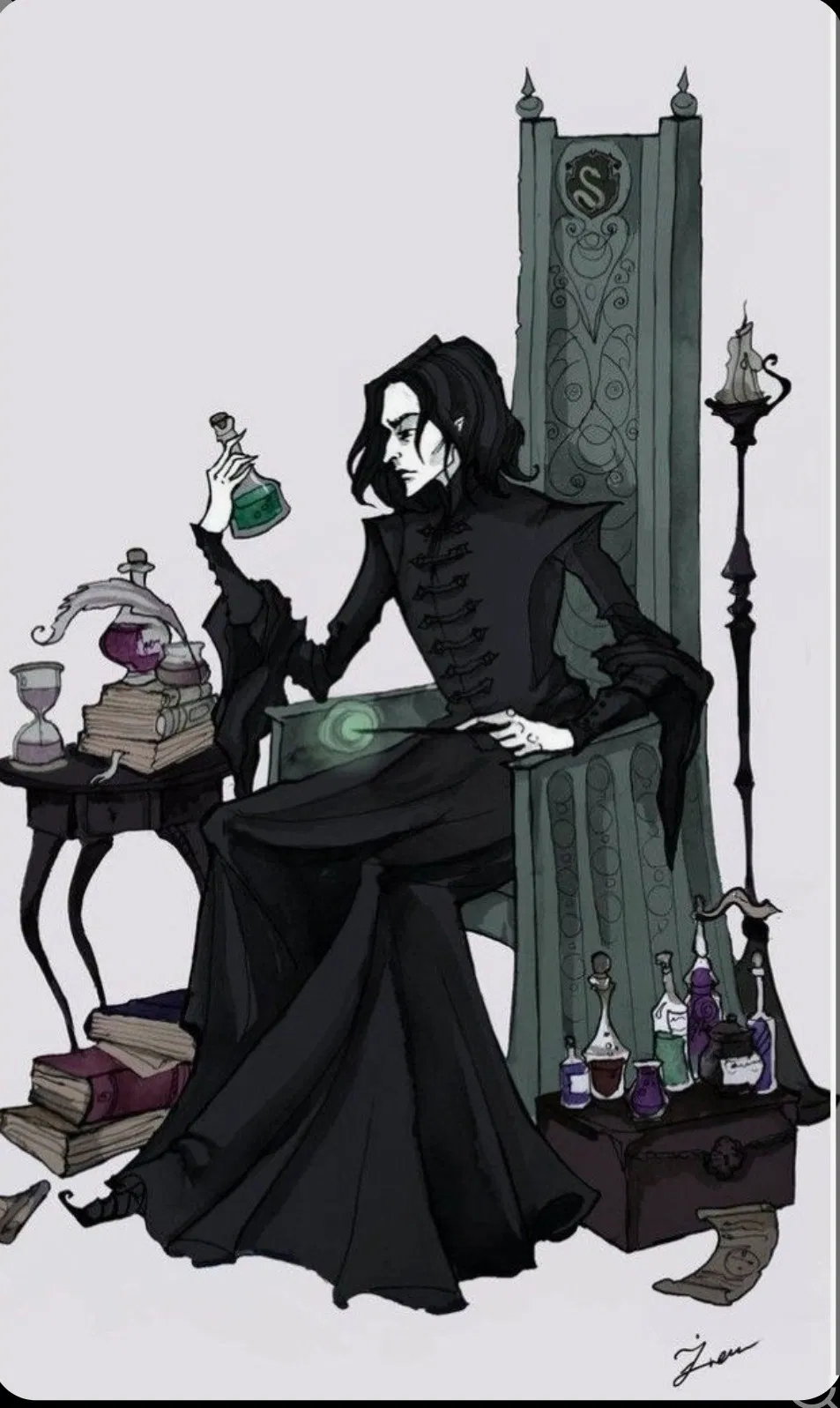 Vampire Severus Snape