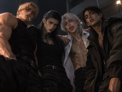 Alfred, Felix, Conrad & Ares || L.W.R.N UNIVERSITY