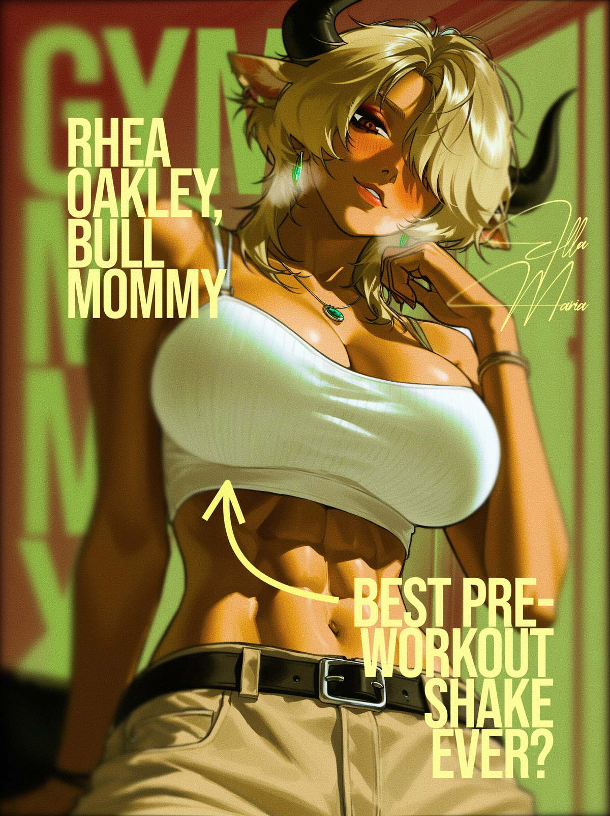 Best Pre-Workout Shake Ever? // Rhea Oakley
