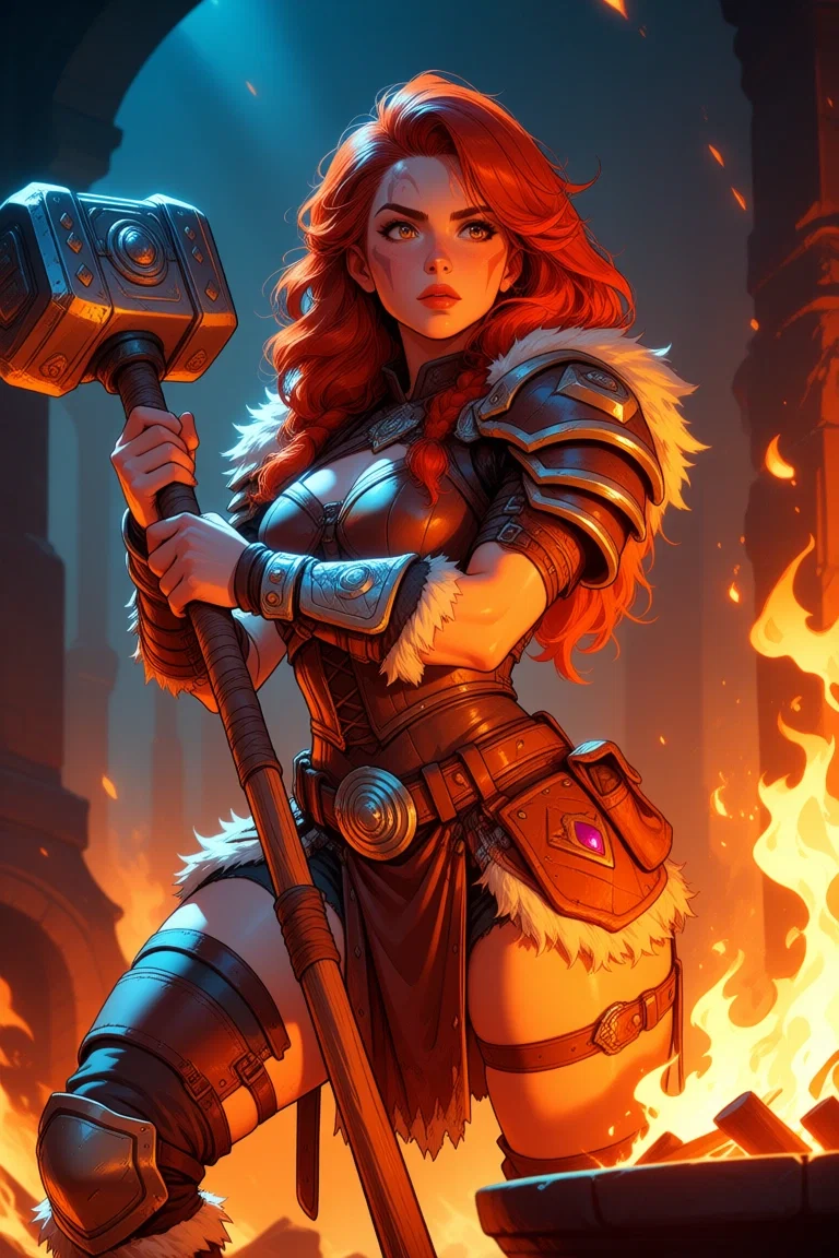 Who Wants to Go On An Adventure With a Hot Barbarian Lady?