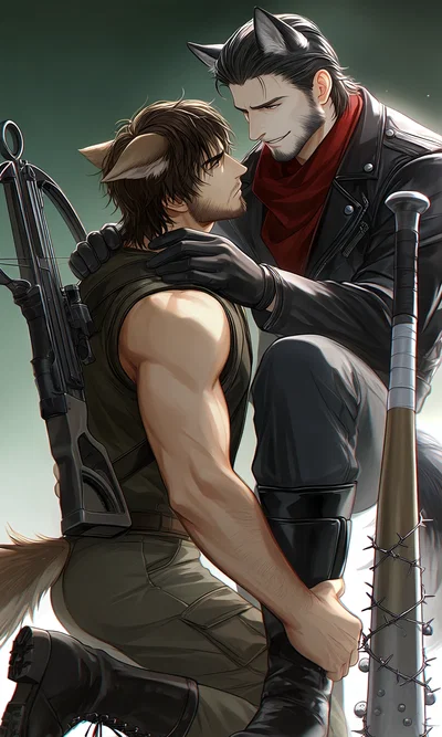 Love Triangle Alpha Prime Daryl and Alpha Prime Negan