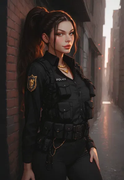Lena Korr - Cop Who Doesn’t Knock